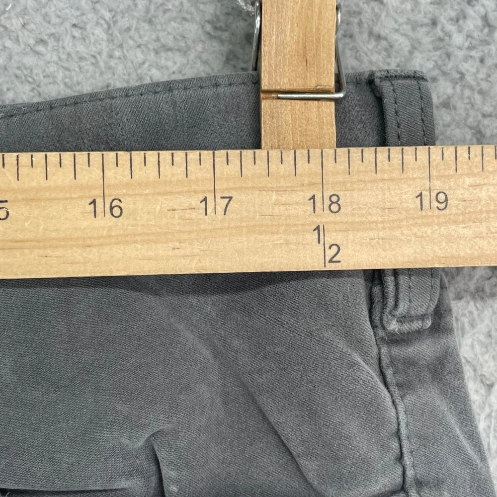 Banana Republic Traveler Pants Mens 38x27 Grey‎ Skinny Fit Cotton Blend Casual